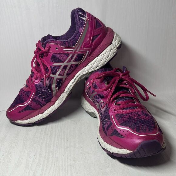 Asics Womens Gel-Kayano 22 Multi-Colored Running Shoes US 9 EUR 40 - Picture 1 of 9